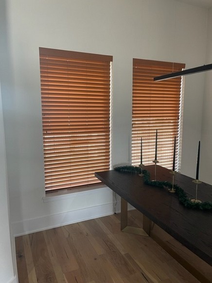 Faux Blinds, Shutters, and Roman Shades on County Road 1830 in Overton, TX