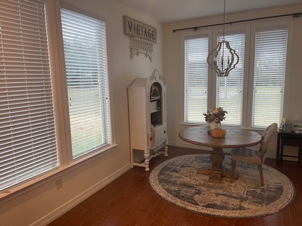 Faux Blinds, Shutters, and Roman Shades on County Road 1830 in Overton, TX