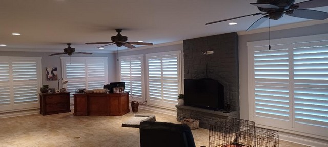 Faux Shutter Installation on FM 1615 in Athens, TX