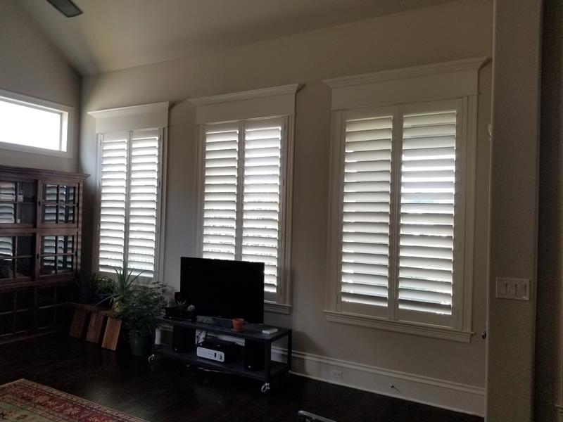 Tyler Wood Shutters Installation