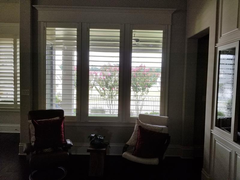 Tyler Wood Shutters Installation