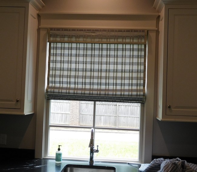 Woven Wood Cordless Shades on Hines Crossing in Bullard, TX